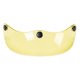 thumbnail image 5 of Visera para casco, protector solar con 3 broches, accesorios para casco de motocicleta fáciles de usar Amarillo transparente, 5 of 8