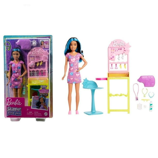 Set de Juego Barbie Skipper Perforadora Orejas