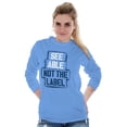 thumbnail image 3 of See Able Not Label Autism Awareness Long Sleeve TShirt Men Women Brisco Brands X, 3 of 6