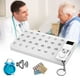 thumbnail image 5 of Caja de medicamentos, caja de medicamentos portátil electrónica portátil de 28 rejillas Caja de medicamentos con sincronización Tecnología avanzada, 5 of 8