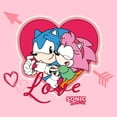 thumbnail image 2 of Girl's Sonic the Hedgehog Heart Hug  Graphic T-Shirt, 2 of 4