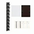 thumbnail image 2 of TopLLC Baseball Cap Storage Rack Strong Paste Wall Mounted Cap Rack Multi-Tier Cap Storage Display Shelf Plastics hat rack, 2 of 6