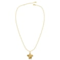 thumbnail image 4 of LuLiaMenton 3PCS Faux Pearl Necklace Gold Plated Conch Sea Turtle Pendant Beach Vacation Women Accessory, 4 of 6