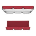 thumbnail image 1 of asddcavvf Polyester Canopy Replacement Canopy Block Garden Outdoor Porch Patio Swing Canopy Replacement Cover, 1 of 8