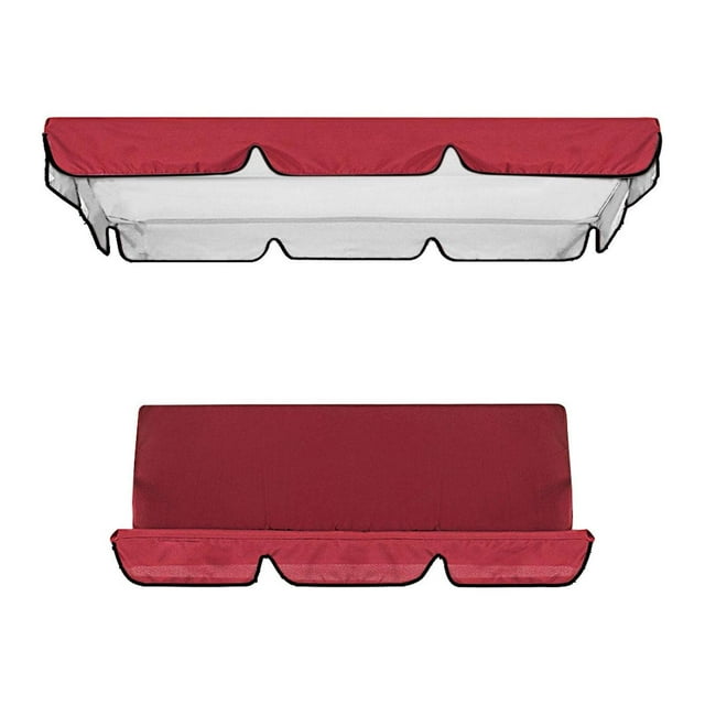 Huanglei Remplacement de Baldaquin en Polyester pour Jardin Extérieur Porche Patio Balançoire Couverture de Remplacement