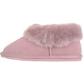 thumbnail image 5 of Womens Genuine Full Sheepskin Boot Slipper with Thick Sheepskin Cuff - Mushroom - US 8, 5 of 7