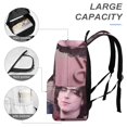 thumbnail image 4 of Timothée-theme Backpack, Campus style schoolbag Bookbag with Adjustable Shoulder Straps And Large Zip Compartment, Unisex Travel Bags.42x30x15cm, 4 of 6