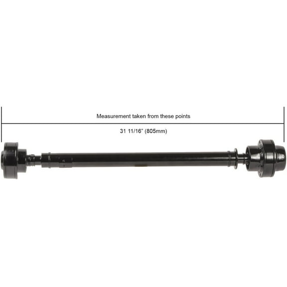 CARDONE Reman 65-2006 Drive / Prop Shaft Front fits 2009-2014 Ford, Lincoln