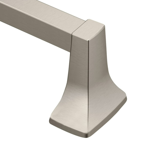 Moen Contemporary Brushed Nickel 18-Inch Towel Bar, P5118BN
