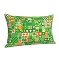 thumbnail image 2 of Disketp Pillow Covers St Patrick'S Day6 Pattern Throw Pillow Case Cushion Covers,Cushion For Bedroom,Couch,Home-14"X20", 2 of 8