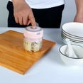 thumbnail image 2 of Mini Electric Garlic Chopper, Moclever Rechargeable Garlic Mincer, Cordless Food Chopper for Chili Garlic Nut Onion Pepper Meat Ginger Baby Food, 8.45OZ, Pink, 2 of 10