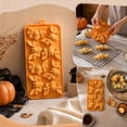 thumbnail image 6 of QISIWOLE Halloween Silicone Cake Mold with Bat Shapes, Non Stick Reusable Baking Pan, 8.5x4.5 in Silicone Baking Mold, for Halloween Party DIY Cake Chocolate and Home Baking, 6 of 7