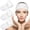 White, variant on Minzimin 3Pcs Spa Facial Headband White Black Grey Head Wrap Terry Cloth Waffle Adjustable Makeup Headband for Bath Sports Washing Face Shower