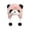 Pink, variant on Soft Plush Cartoon Panda Ear Warmer Hat for Kids Toddler Winter Thick Warm Cute Animal Hat with Ear Flaps, Pink