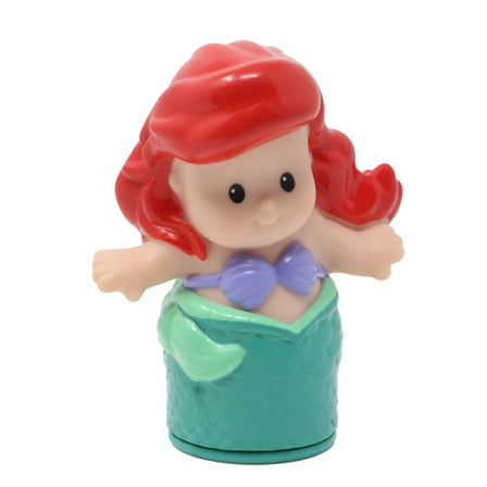 Replacement Part for Collectible Fisher-Price Little People Princess Castle Dollhouse Ariel's Coach Playset X7834 - Replacement Little Mermaid Ariel Figure - Talking Song Palace Castle Base