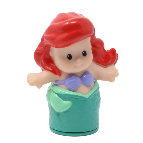 Replacement Part for Collectible Fisher-Price Little People Princess Castle Dollhouse Ariel's Coach Playset X7834 - Replacement Little Mermaid Ariel Figure - Talking Song Palace Castle Base