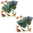 thumbnail image 3 of Camión Volquete De Dinosaurios, Excavadora De Dinosaurios De Rueda Libre, Juguete Artesanal Exquisito, Vehículo De Ingeniería De Dinosaurios, Educativo Para Niños En Casa Monstrate FN003501-01, 3 of 6