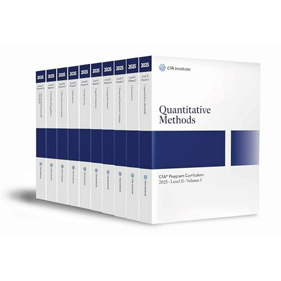 Pre-Owned 2025 Cfa Program Curriculum Level II Box Set (Paperback) by Cfa Institute