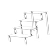 thumbnail image 3 of Acrylic Display Stand Collectibles Display Stand Acrylic Riser Display Shelf for 40cm, 3 of 8