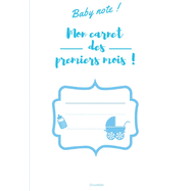 Baby Note Mon Carnet Des Premiers Mois Paperback Walmart Com Walmart Com