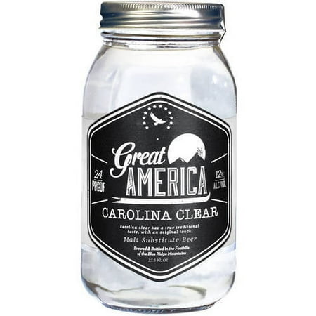 Great America Carolina Clear Flavored Malt Beverage, 24 fl oz