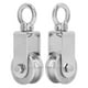 thumbnail image 2 of Cable Pulley Wheel 2PCS 360 Degree Rotation Pulley High Hardness  for Material Handling ANGGREK Otros, 2 of 8