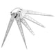 thumbnail image 4 of Stainless steel welded tapered feeler gauge gap measurement hole size detection, 4 of 5