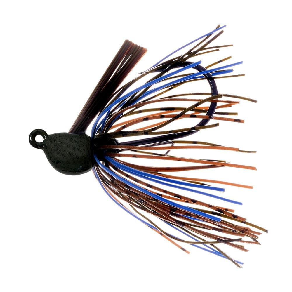Nomad Design The Gypsy Jig – 300g/10.5oz, Teardrop Shape, Back Slide Action, Silver Glow Stripe