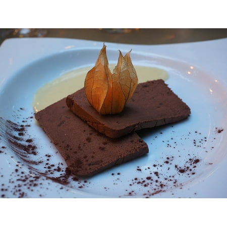 Home Gourmet Food - LAMINATED POSTER Gourmet Parfait Chocolate Parfait Dessert Food Poster Print 24x16 Adhesive Decal