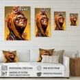 thumbnail image 4 of Designart Stylish Arabic Woman With Floral Hijab I Canvas Wall Art, 4 of 5
