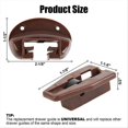 thumbnail image 2 of 10Sets Drawer Track Slide Kit,Track Drawer Guides Furniture Parts, 2 of 5