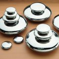 thumbnail image 1 of TTS Silver Mirror Stacking Pebbles for Kids, Metallic Mirror Pebbles (20-Pk), 1 of 2