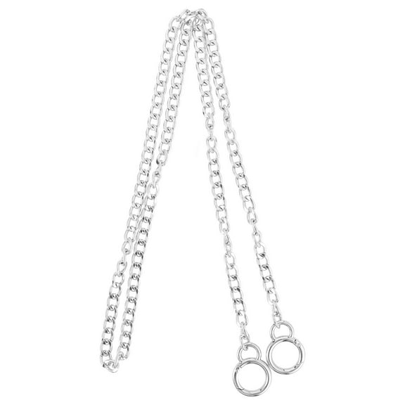 Masteelf Bag Charm Chain Belt DIY Bag Chain Fashionable Bag Chain 120×1×0.1CM Silver