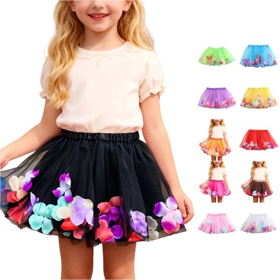 Kids Dress Dress Up Lovely Elegant Warm Mesh Tulle for Party Gentle Fancy Lightweight Dress Set