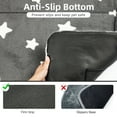 thumbnail image 6 of Dog Crate Mats with Non Slip Bottom Washable Dog Bed for Cage Soft Dog Crate Pad with Star Pattern, Gray, 22*13, 6 of 7
