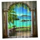 thumbnail image 2 of Cortinas Impermeables 3D Para Ventana De Cocina, Cortina de Baño De Barra Impermeable Para Paneles De Ventana Baoblaze Panel de cortina opaco, 2 of 7