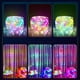 thumbnail image 5 of Luces de hadas enchufables, luces de hadas LED con luces parpadeantes que cambian de color RGB con control remoto Bluetooth, luces de hadas de control de aplicaciones Zhivalor  CPB-US-ZMR85-2, 5 of 6
