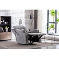 thumbnail image 3 of Luxurious Manual Reclining Single Sofas with Integrated Heat Therapy, 3 of 11