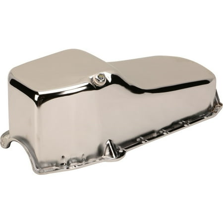 Chevy Roll Pan - 1955-79 Small Block Chevy Chrome Oil Pans