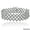 White, variant on Gold Tone 2 Ct Diamond Criss-Cross Bracelet