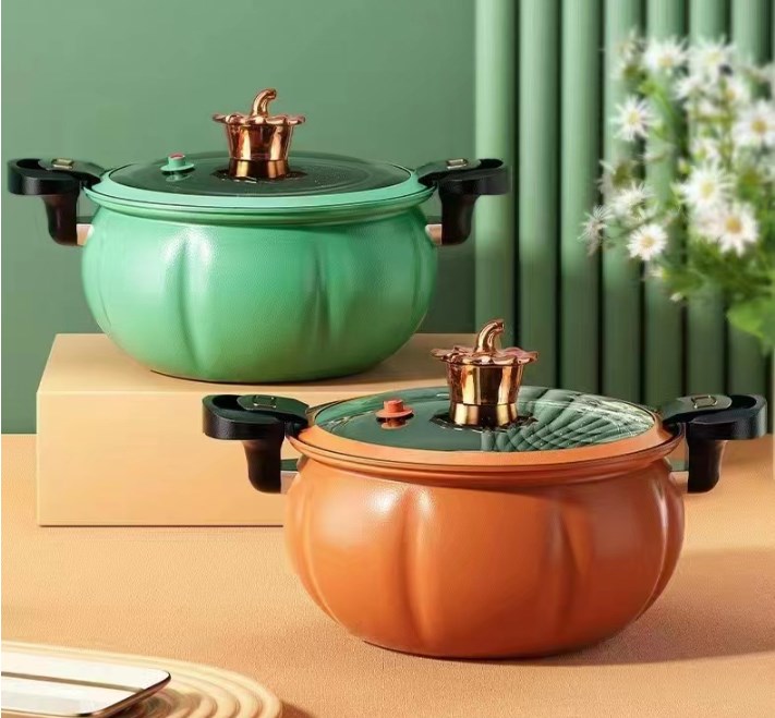 Biguy Large Capacity 8L Pumpkin Pot Pressure Pot Cooking Pot Stewing