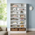 thumbnail image 2 of MAYEERTY Freestanding Shoe Cabinet, 9-Tier 40-45 Pairs Shoe Storage Rack, 2 of 7