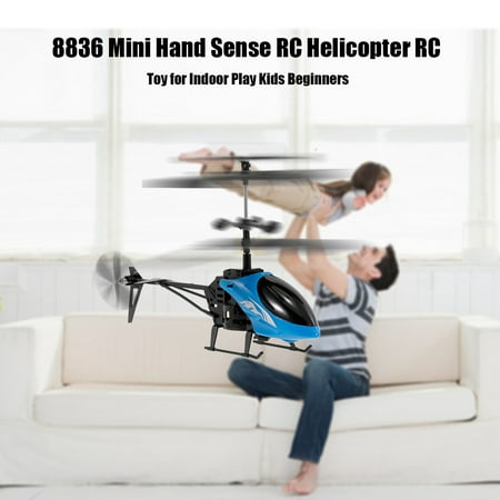 8836 Mini Hand Sense RC Helicopter RC Toy for Indoor Play Kids (Best Fixed Pitch Rc Helicopter For Beginner)