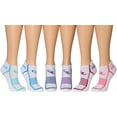 thumbnail image 5 of Ronnox Women's 12-Pairs Low Cut Running & Athletic Performance Tab Socks WRLT18-AB-XS, 5 of 8