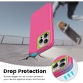 thumbnail image 5 of Compatible with iPhone 15 Pro Max Case, Heavy Duty Defender 3-Layer Rugged Shockproof Drop Protective Cover, Strong Durable Phone Cases for iPhone 15 Pro Max 6.7 Inch Display (Rose/Lime), 5 of 14