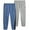 Stonewash/Grey Heather, variant on Boys Sweatpants - 2 Pack Active Performance Soft Fleece Jogger Sweatpants with Pockets