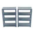 thumbnail image 2 of Xingzhi 1/64 Scale Car Repair Shop Layout Diorama Model Toy 4 Tier Shelf, 2 of 8