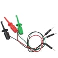 thumbnail image 1 of Riwesomey 3 piezas tipo gancho prueba Clip sondas instrumentación hogar prueba electrónica Transistor Tester accesorios de reparación Accesorios para bloques patrón, 1 of 6