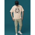 thumbnail image 2 of Cute Spooky Season Ghost Halloween Graphic - Men's T-shirt, 2 of 4