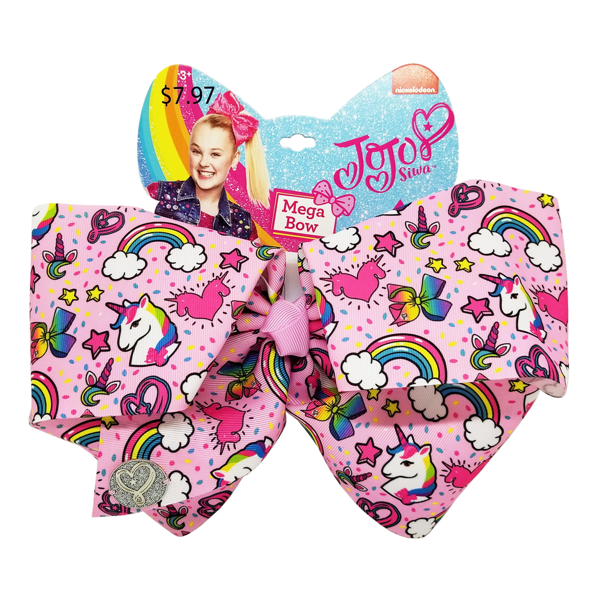 JOJO Siwa Signature Extra Large Metallic Bow - Walmart.com